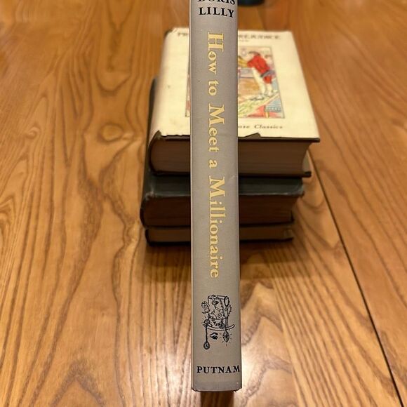 How to‎ Meet a Millionaire by Doris Lilly First Edition 1951 - Picture 2 of 10